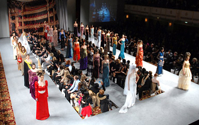 Andres Aquino Fashion Show at Couture Fashion Week NY
