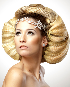Elie Esper Couture Bridal Hair Designs at Couture Fashion Week NY