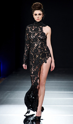 Kristin Zimmermann Fashion Show at Couture Fashion Week NY