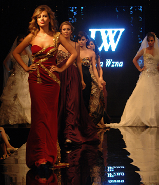 Laila Wazna Fashion Show at Couture Fashion Week NY