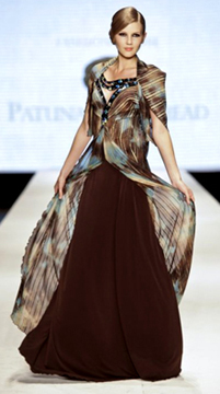 Patuna Bushyhead fashion show at Couture Fashion Week NY