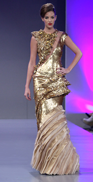 Amal Sarieddine fashion show at Couture Fashion Week, New York Fashion Week