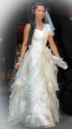 Antoinette Piesche for La Bella Moda fashion show at Couture Fashion Week NY