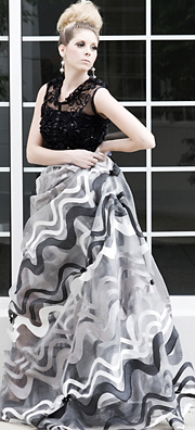 Arthlene Legair fashion show at Couture Fashion Week New York