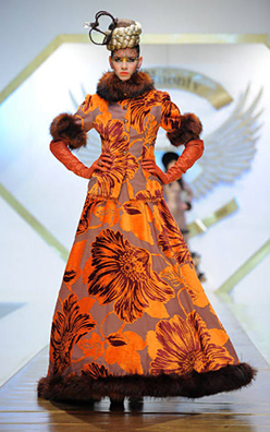Catalin Botezatu fashion show at Couture Fashion Week NY