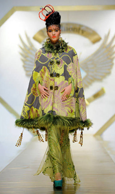 Catalin Botezatu fashion show at Couture Fashion Week NY