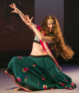 Dancer Julia Kulakova