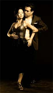 Tango Dancers Jose Delgadillo and Helen Wang