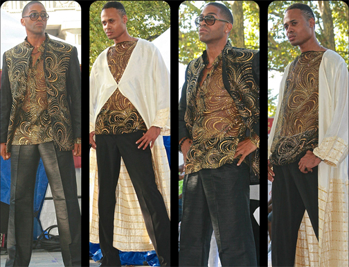 Baqash Wilson fashion show at Couture Fashion Week NY