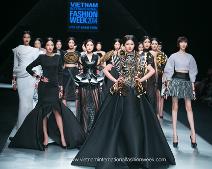 Ly Giam Tien fashion show at Couture Fashion Week NY