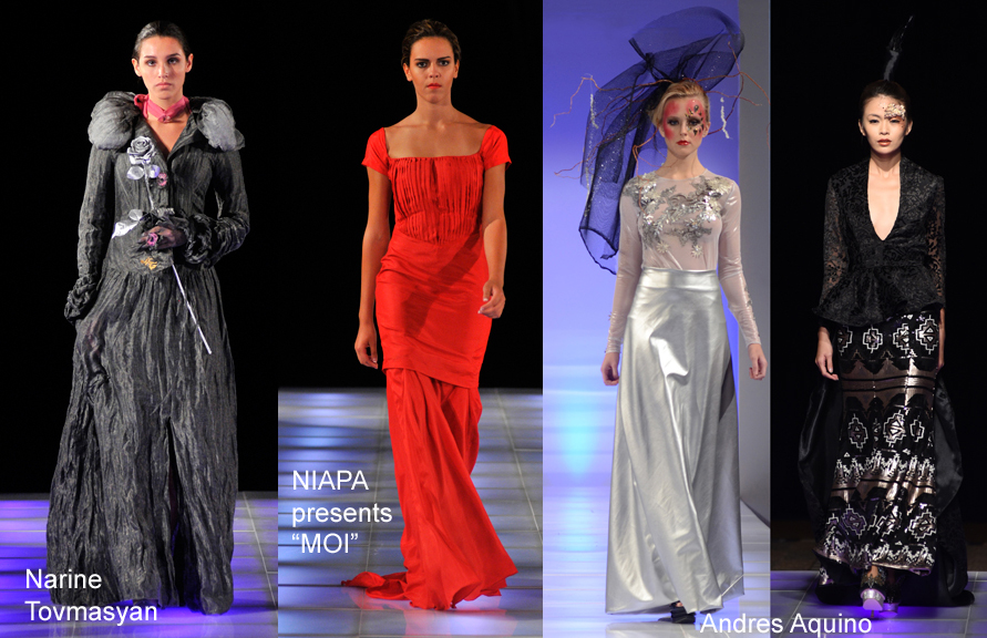 Designers to show at Cannes Fashion Festival May 2015: Narine Tovmasyan, NIAPA presents "MOI", Andres Aquino