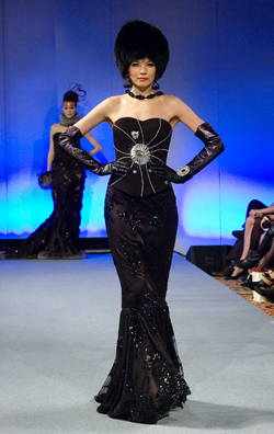 Catalin Botezatu fashion show at Couture Fashion Week NY