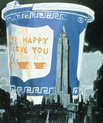 "Large Cup of Coffee" a print by artist Kevin Berlin will be audtioned at the GSF Awards Gala in Cannes, France.