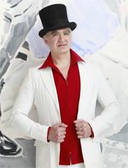 Kevin Berlin New York Top Hats to be shown with the Andres Aquino collection at the GSF Awards gala in Cannes, France.