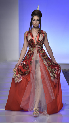 Artist Designer Alexandra Popoescu-York fashion show at Couture Fashion Week New York