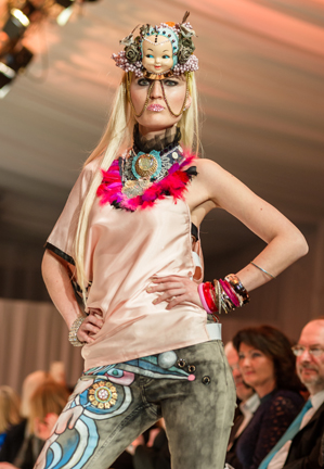Laura Sporerova fashion show Slovak Fashion Night at Couture Fashion Week NY