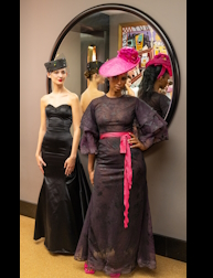 Andres Aquino fashion presentation, Times Square New York