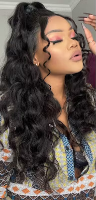 Nadula hair bundles with closures