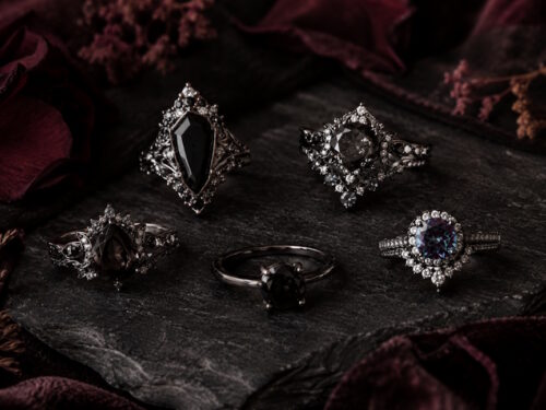 Dark Gemstone Rings: The Anti-Sparkle Trend Taking Over Jewelry This Season